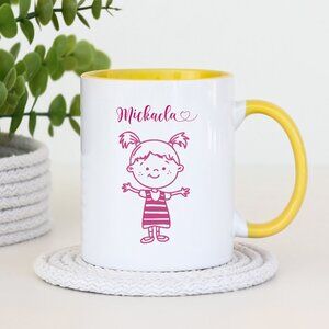 Custom Name Kids Cup, Girls Personalized Gifts, Kids Gifts